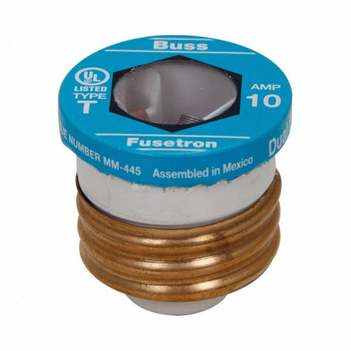 PlugFuse 125VAC 6.25A 10kA Ind T PK4
