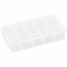 Compartment Box Snap Clear 1 5/16 in
