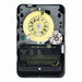 Electromechanical Timer 24 hr Gray Metal