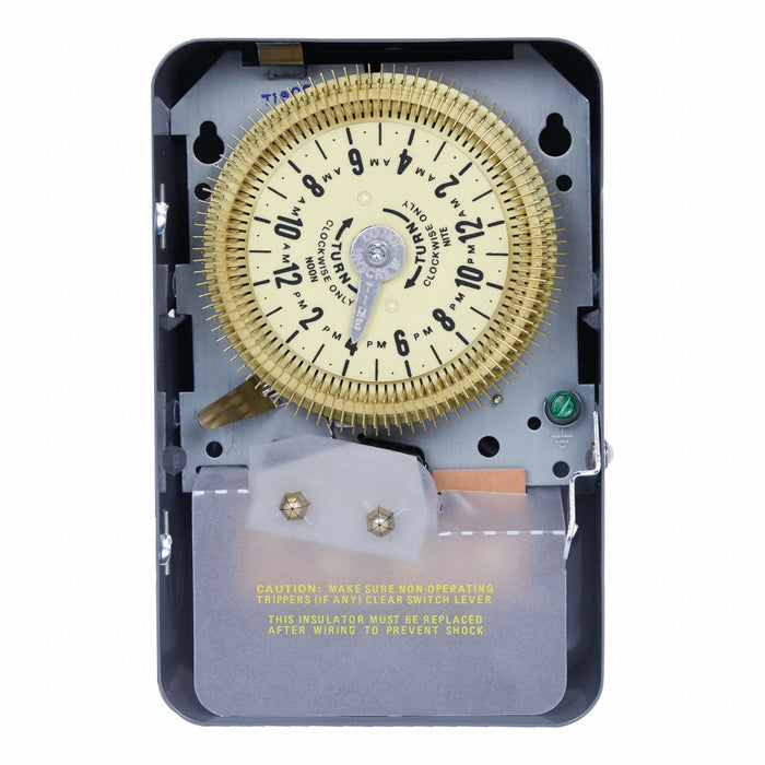 Electromechanical Timer 24 hr SPDT Metal