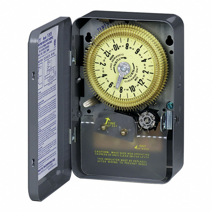 Electromechanical Timer 24 hr SPDT Metal