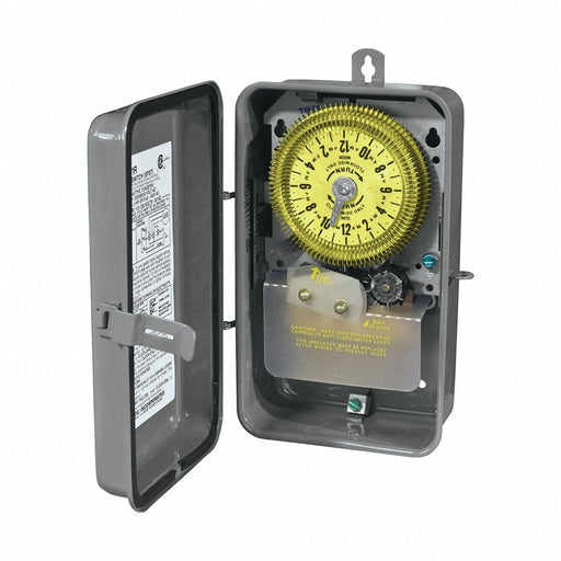 Electromechanical Timer 24 hr SPDT Metal