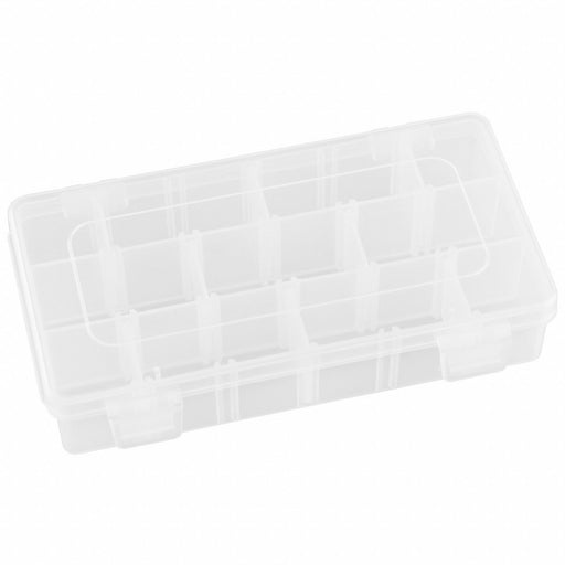 K4976 CompartmentBox 7inW 4.125inL Clear