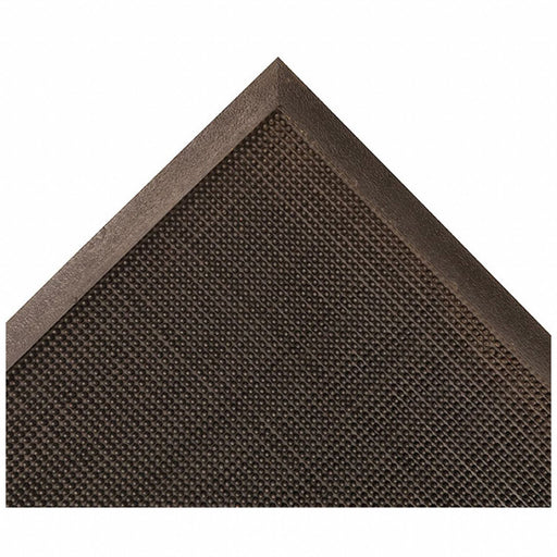 Rubber Entrance Mat Black 2ft. x 2ft. 8 