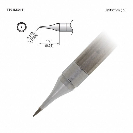 Soldering Tip T.W. 0.15 mm T.L. 13.5 mm