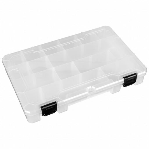 K4977 CompartmentBox 11inW 7.25inL Clear