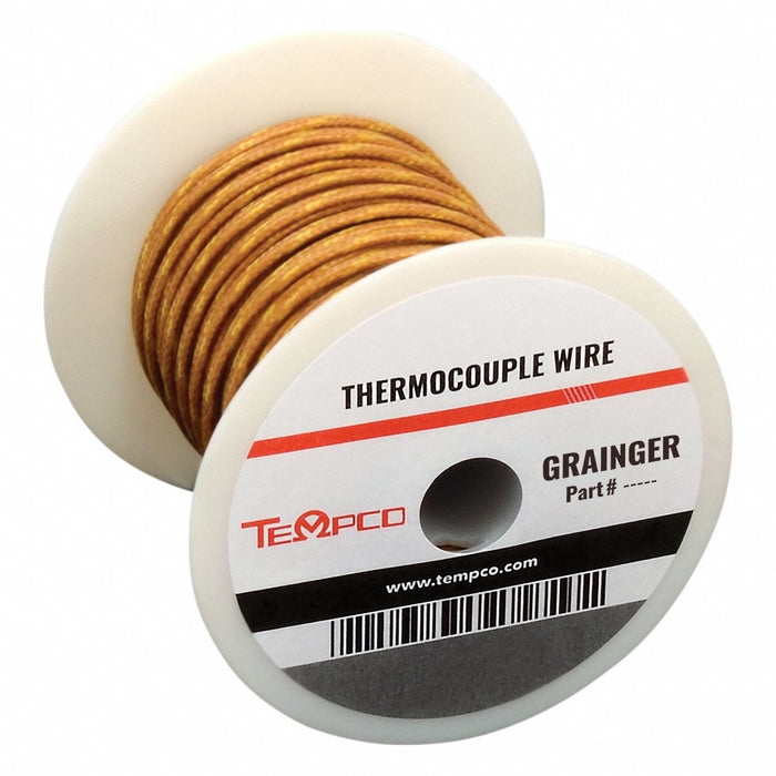 Thermocouple Wire Brown 250 ft L Solid