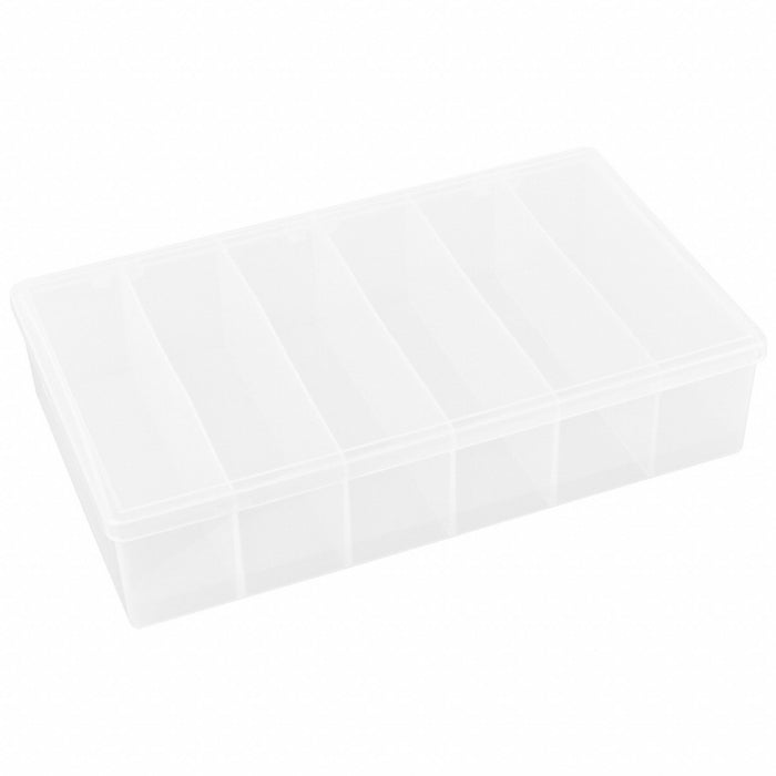 Compartment Box Snap Clear 2 7/16 in