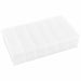 Compartment Box Snap Clear 2 7/16 in