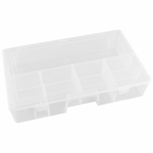 K4975 CompartmentBox 16.5inW 9.75inL Clear
