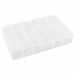 K4969 CompartmentBox 13inW 8.75inL Clear