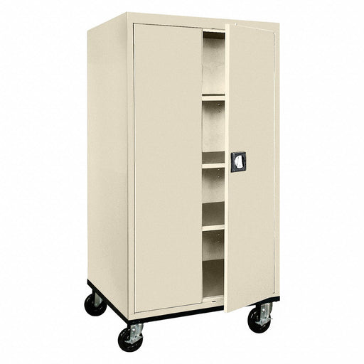 Mobile Storage Cabinet Putty 200 lb