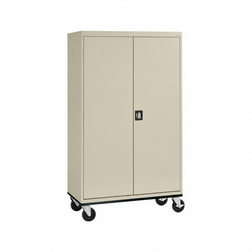 Storage Cabinet 78 x46 x24 Putty 2Shlv