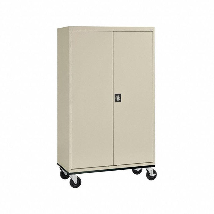 Storage Cabinet 78 x46 x24 Putty 2Shlv