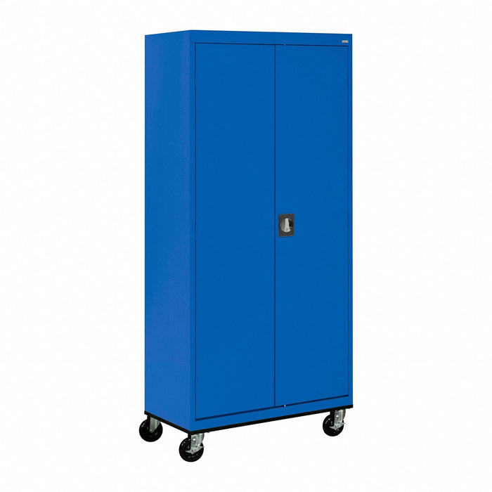 Shelf Cabinet Blue Steel 184 lb