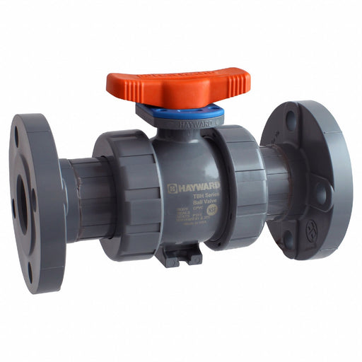 Manual 2-Way Ball Valve Flange CPVC