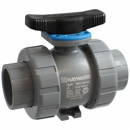 Manual 2-Way Ball Valve Flange PVC