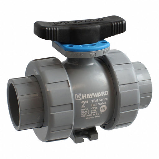Manual 2-Way Ball Valve Flange PVC