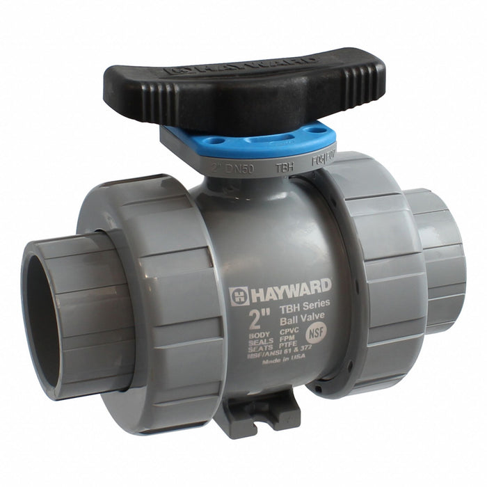 Manual 2-Way Ball Valve Flange PVC