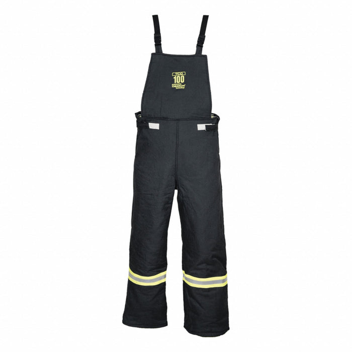 Bib Overalls 30 in Waist Black