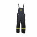 Bib Overalls 48 in Waist Black