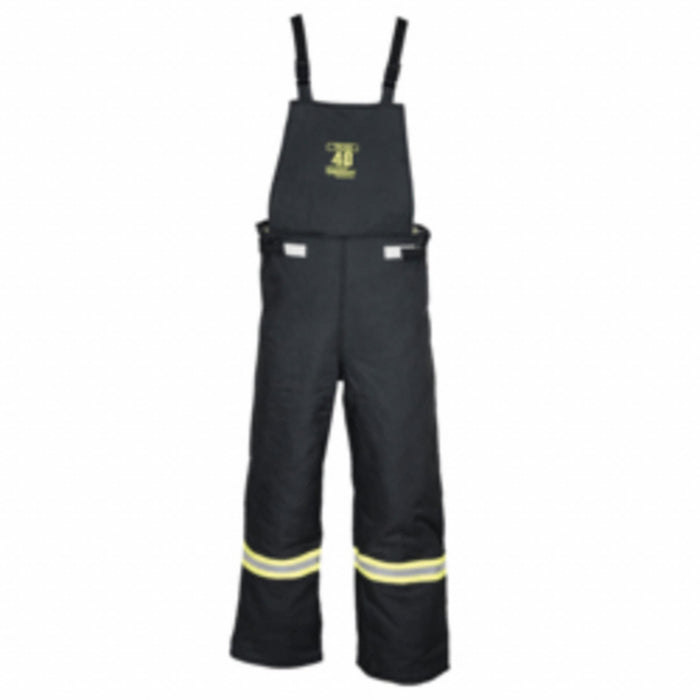 Bib Overalls 48 in Waist Black