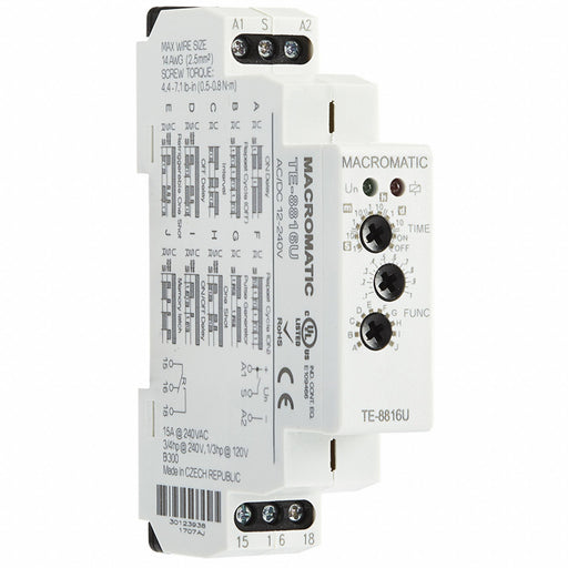 MultiFunTimeDelayRelay 240VAC 6Pins