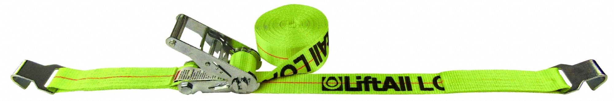 M6850 Tie Down Strap Flat-Hook Yellow