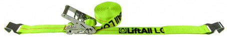 M6850 Tie Down Strap Flat-Hook Yellow
