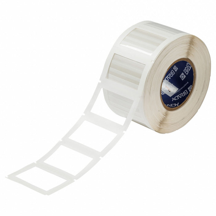 Pre-CutLabelStockRoll White/Clear Gloss