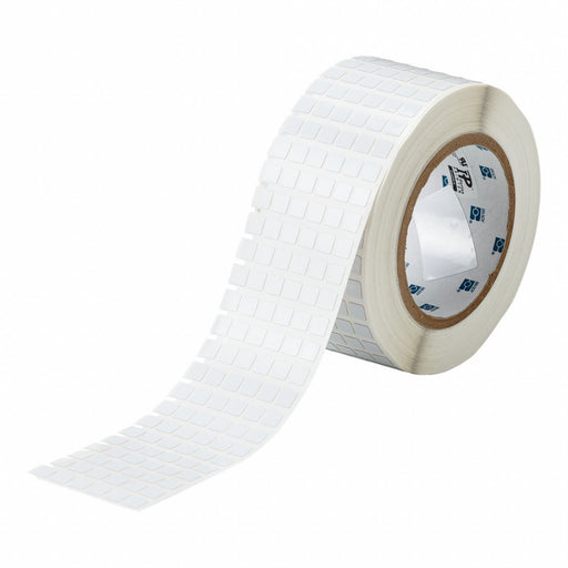 Pre-Cut Label Stock Roll White Gloss