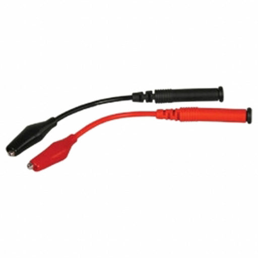 TestLeads Rd/Blk 5V 18AWG Silicone 5in
