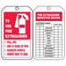 Tag White Plastic 5-3/4inH 3-1/4inW PK25