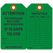 Tag Green Plastic 5-3/4inH 3-1/4inW PK25