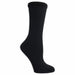 Socks Crew Polyester Black 8.5 H PK10