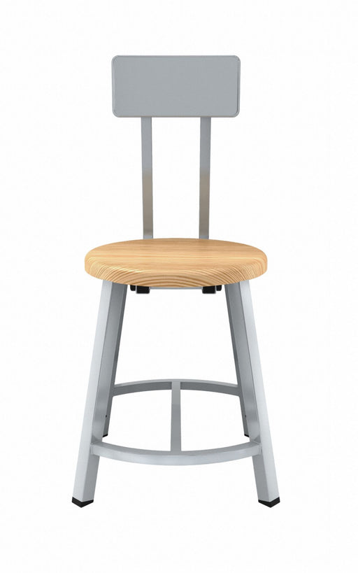 Butcherblock Stool Back 18 