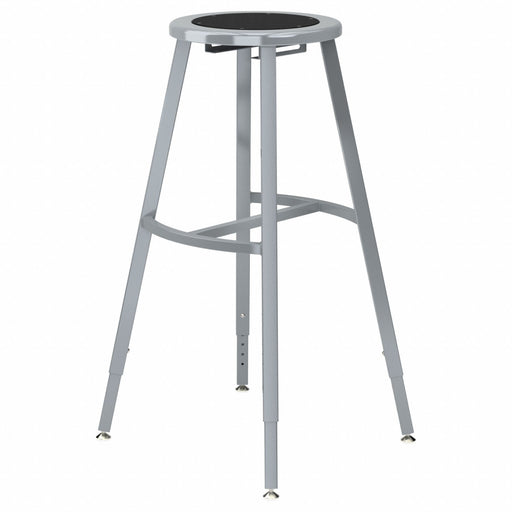 Black Center Metal Stool 30-38 