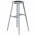 Black Center Metal Stool 30-38 