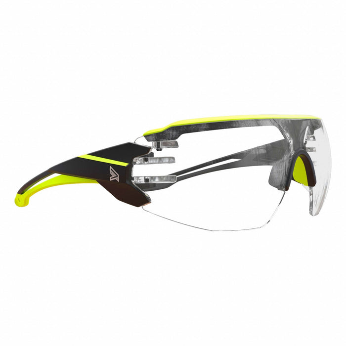 SafetyGlasses VaporShield Blk/HiVisYlw