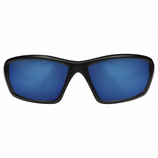 Safety Glasses Wraparound Blue