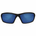 Safety Glasses Wraparound Blue