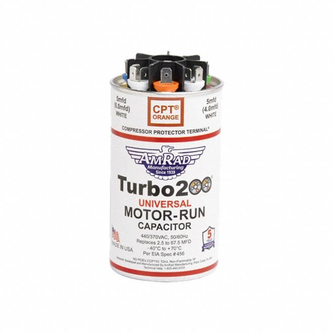Motor Run Capacitor 370/440V AC