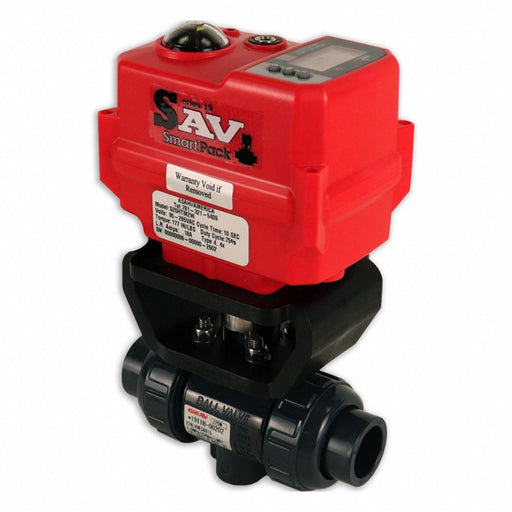 Electrically Actuated Two-Way Ball Valve