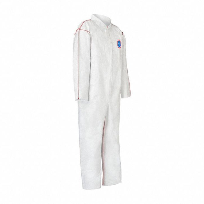 Coverall Polyethylene White 3XL
