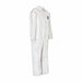 Coverall Polyethylene White 3XL PK25