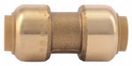 Strt Brass Push-Fit3/8 Push-Fit3/8 