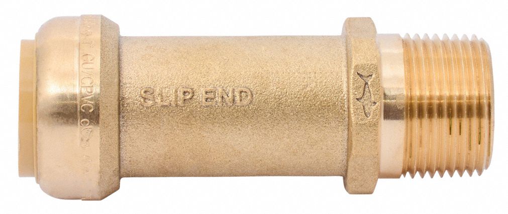 Push to Connect Slip Adapter 1-21/32 L