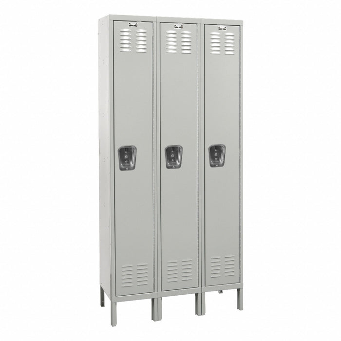 Locker 72 in H 12 in w Light Gray