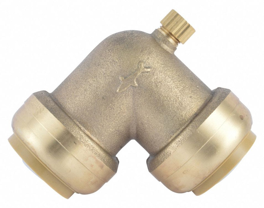 Elbow Brass Push-Fit1in Push-Fit1in
