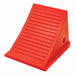 Wheel Chock Orange 9 W 9 H Single Style